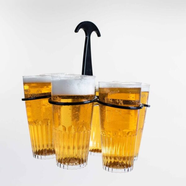 Sustainable Event solutions cup holder for festival cups, drinks by The Original Cupkeeper